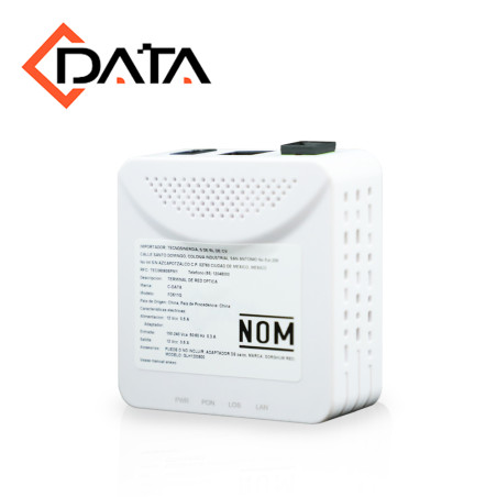 ONT-ONU 1 puerto GPON SC-APC 1 puerto Gigabit Ethernet Alimentación 12VDC C-DATA FD511G-X-F690
