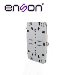 Charola de empalme para distribución de fibra óptica 24 espacios para mangas de empalme Dimensiones ENSON ENS-FOSPLICEBOX