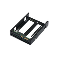 QNAP QDA-A2AR caja para disco duro externo Cubierta de disco duro SSD Negro 2.5"