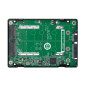 QNAP QDA-A2MAR caja para disco duro externo Carcasa para SSD Negro M.2