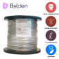 CABLE DE SEGURIDAD Y SONIDO BELDEN 5301FE 0081000 / INTERIOR / GRIS / 3 CONDUCTORES / 18 AWG / MULTIFILAR / FORRO PVC / CMR / BL