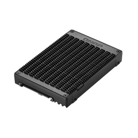 QNAP QDA-UMP4 caja para disco duro externo Carcasa para SSD Negro 2.5"