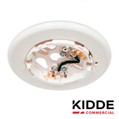 Base para detector direccionable para detectores direccionables giro y bloqueo para montaje no requiere KIDDE VIGILANT B4U