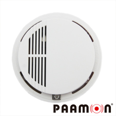 Detector de humo autónomo inalámbrico autónomo montaje en techo o pared PAAMON PAM-SMK20