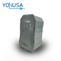 Energizador para cerca electrificada Cubre 500 metros lineales Cubre 100 metros en 5 líneas Control remoto YONUSA ENERGIZADOR HS
