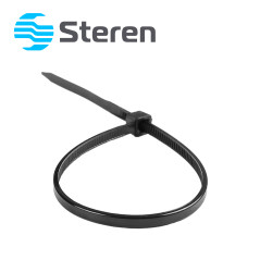 Cinchos Longitud 190 mm Capacidad 22 kg Nylon 66 anti-flama STEREN CINCHOS TY25 100