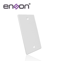 Tapa ciega rectangular estándar rectangular estándar uso interior incluye 2 tornillos ENSON ENS-948