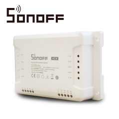 Interruptor inteligente de 4 canales 4 canales independientes WiFi montaje en riel DIN SONOFF SONOFF 4CH R3