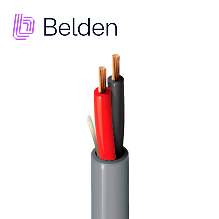 Cable de audio 2 conductores 16 AWG multifilar BELDEN 5200UP 0081000
