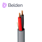 CABLE DE SEGURIDAD Y SONIDO BELDEN 5200UP 0081000 / INTERIOR / GRIS / 2 CONDUCTORES / 16 AWG / MULTIFILAR / FORRO PVC / ALTAMENT