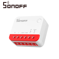 Mini interruptor On/Off Zigbee para persianas y cortinas eléctricas On/Off Zigbee Carga de 1 A máximo SONOFF MINI-ZBRBS