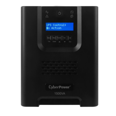 CyberPower PR1500LCD sistema de alimentación ininterrumpida (UPS) Línea interactiva 1.5 kVA 1050 W 8 salidas AC