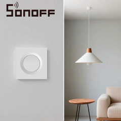 Caja para interruptor de pared de una unidad requiere neutro para la conexión compatible con dispositivos MINI serie SONOFF E1GS