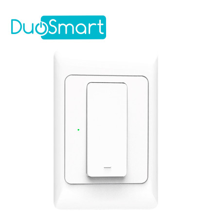 SWITCH APAGADOR WIFI 2.4 GHZ DUOSMART A11 / 1 BOTON-UNIDAD / COMPATIBLE CON ALEXA Y GOOGLE HOME / TEMPORIZADORES / ESCENAS DE AU