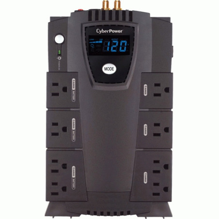 CyberPower CP825AVRLCD sistema de alimentación ininterrumpida (UPS) Línea interactiva 0.825 kVA 450 W