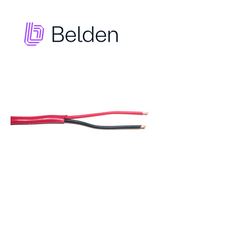Cable de alarma contra incendios Riser-FPLR 2 conductores 18 AWG BELDEN 5320UL 002U1000