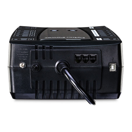 CyberPower AVRG750LCD sistema de alimentación ininterrumpida (UPS) Línea interactiva 0.75 kVA 450 W 12 salidas AC