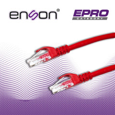 Patchcord UTP Cat6 Categoría 6 UTP 4 pares 30 cm ENSON P6003R