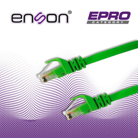 Patchcord UTP Cat6 Categoría 6 90 CMS 24 AWG ENSON P6009E