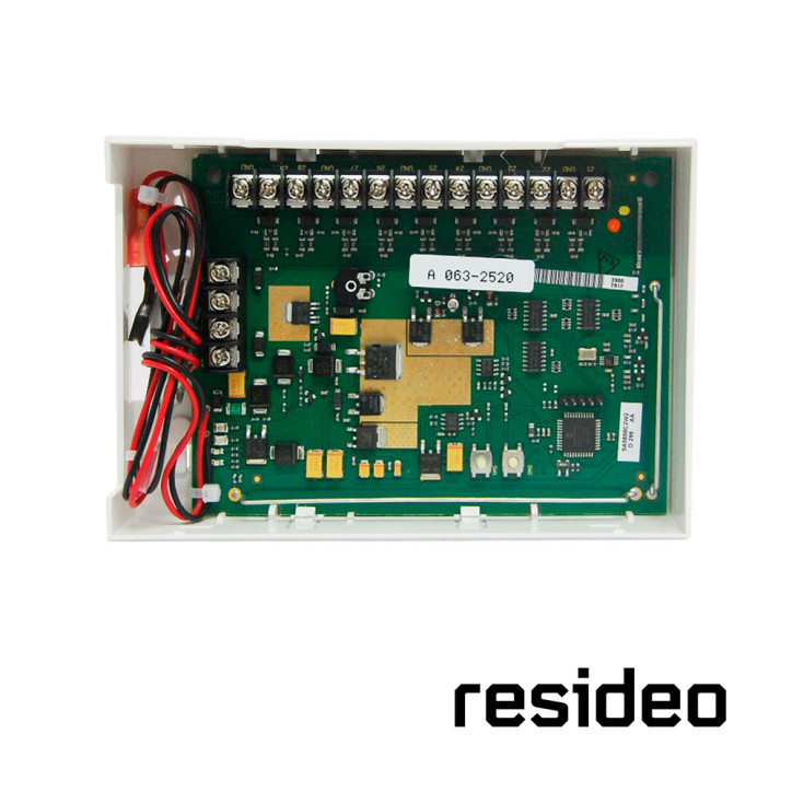Convertidor de zonas cableadas a inalámbricas 9 zonas cableadas calibración con un solo botón fuente de RESIDEO 5800C2W
