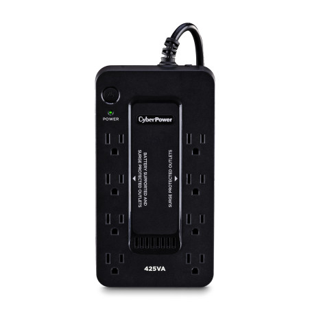 CyberPower ST425 sistema de alimentación ininterrumpida (UPS) En espera (Fuera de línea) 0.425 kVA 260 W 8 salidas AC
