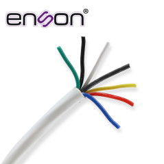 Cable de alarma multifilar Multifilar 6 hilos 22 AWG ENSON ALARMA 32203W305