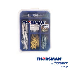 Sistema de fijación para paneles de yeso taquetes para paneles de yeso uso en interiores resistente al THORSMAN 3701-01000