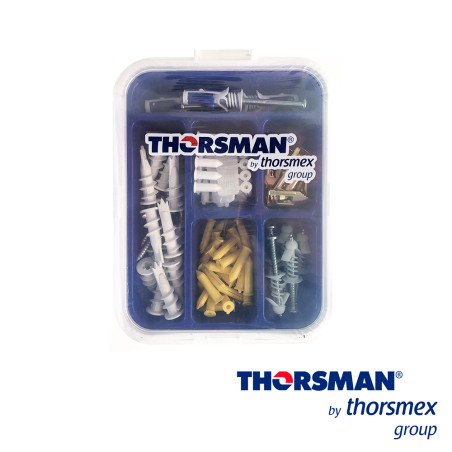 Sistema de fijación para paneles de yeso taquetes para paneles de yeso uso en interiores resistente al THORSMAN 3701-01000