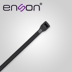 Cincho de nylon 4.8 mm de ancho 360 mm de longitud Resistencia de tensión de 22 Kgs ENSON ENS-CH360B