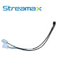 CABLE DE COMUNICACION STREAMAX MCAN BUS A8PRO / CONECTOR DJ7031-6.3-11 / TERMINAL CAN1 (CAN-H Y CAN-L) / TERMINAL CAN 2 (CAN-H Y