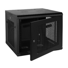 CyberPower CR9U61001 armario rack 9U Bastidor de pared Negro