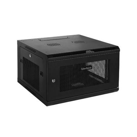 CyberPower CR6U61001 armario rack 6U Bastidor de pared Negro