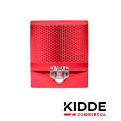 Altavoz estroboscópico de pared 15-110cd Rojo Alta fidelidad 520Hz KIDDE G4SVRF