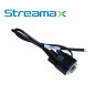 CABLE DEBUG SERIAL MERIVA STREAMAX MDSL / CONECTOR DE 4PIN + DB9 HEMBRA / 50CM / COMPATIBLE CON DVRs MOVILES DE SERIA A8PRO