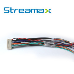 Cable para entradas y salidas de alarma 8 entradas de alarma 2 salidas de alarma Interfaz RS232 STREAMAX - MERIVA MSERIAL
