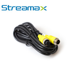 Cable DIN de aviación 4 pines 4 pines uso en interiores largo 3 metros STREAMAX - MERIVA MBCE30