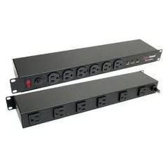 CyberPower CPS1215RMS unidad de distribución de energía (PDUs) 1U Negro