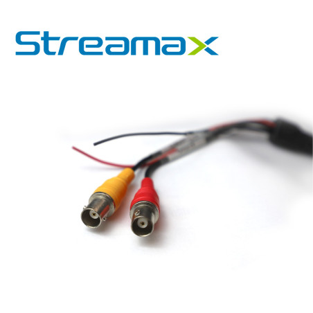 Cable convertidor BNC a DIN de aviación para cámaras BNC a DIN de aviación transmite audio video y STREAMAX - MERIVA MVA-BNCDIN