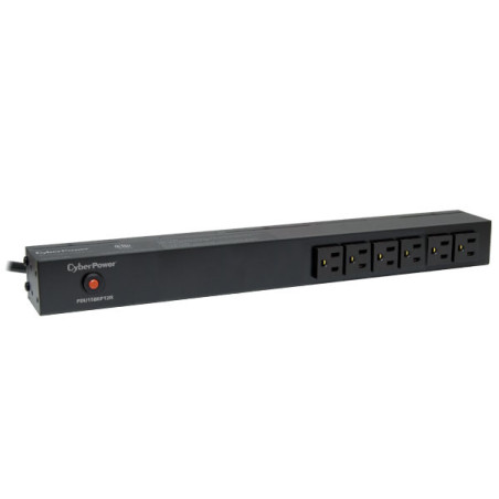 CyberPower PDU15B6F12R unidad de distribución de energía (PDUs) 18 salidas AC 1U Negro