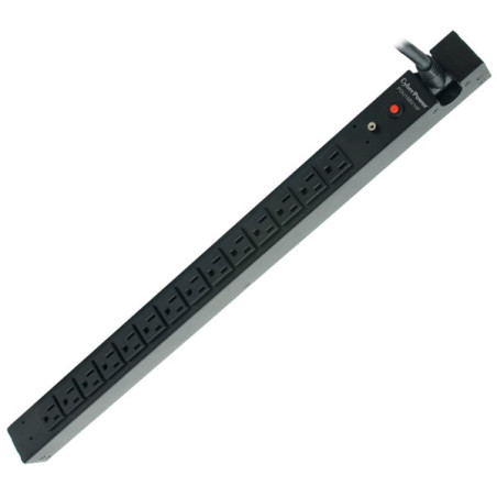 CyberPower PDU15BV14F unidad de distribución de energía (PDUs) 14 salidas AC 0U Negro