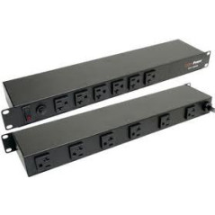 CyberPower CPS1220RM unidad de distribución de energía (PDUs) 1U Negro