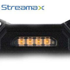 Mini alarma detectora de peatones derecha detección de peatones alarma auditiva alarma visual STREAMAX - MERIVA MB2-R