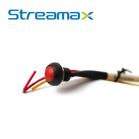 Botón de pánico cableado uso en caso de emergencia STREAMAX - MERIVA PANIC BUTTON