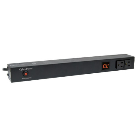 CyberPower PDU15M2F8R unidad de distribución de energía (PDUs) 10 salidas AC 1U Negro