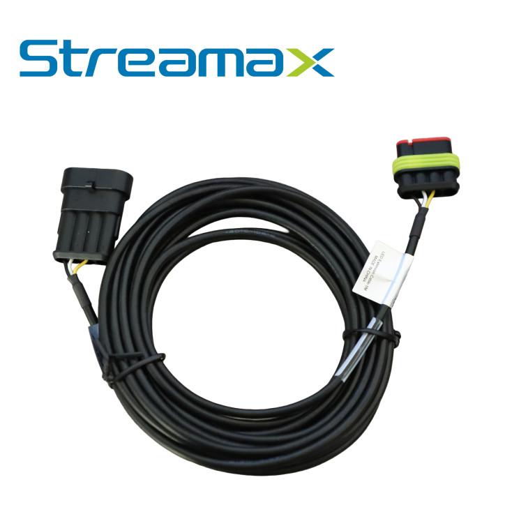 Cable alargador serial para anunciadores LED 5m 4 pines RS485 STREAMAX - MERIVA MCBL50 LED Cable alargador serial para anunciadores LED 5m 4 pines RS485 STREAMAX - MERIVA MCBL50 LED