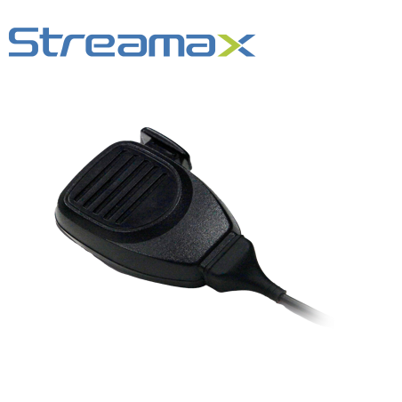Micrófono de mano conector YL16-4 2.5 metros PTT Push to Talk STREAMAX - MERIVA MICROFONO A8PRO