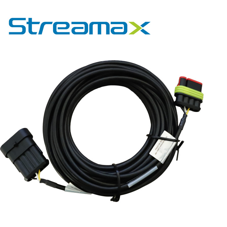 Cable alargador para anunciadores LED 9M 4 PINES Conexión RS485 STREAMAX - MERIVA MCBL90 LED
