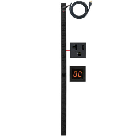 CyberPower PDU20MV20F unidad de distribución de energía (PDUs) 20 salidas AC 0U Negro