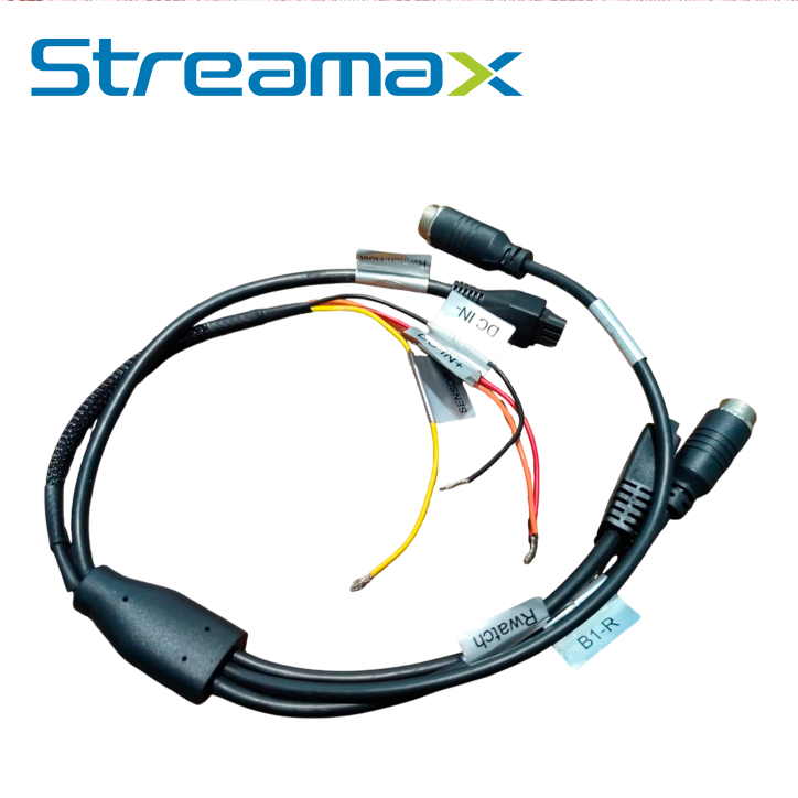 CABLE SERIAL PARA COMUNICACION STREAMAX MCB2 / CONECTOR 5557-6PIN / CONECTOR MACHO RS765-6PIN + CONECTOR 5559-6PIN / 0.5 METROS 