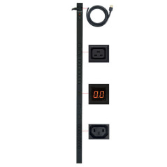 CyberPower PDU30MVHVT20F unidad de distribución de energía (PDUs) 20 salidas AC 0U Negro